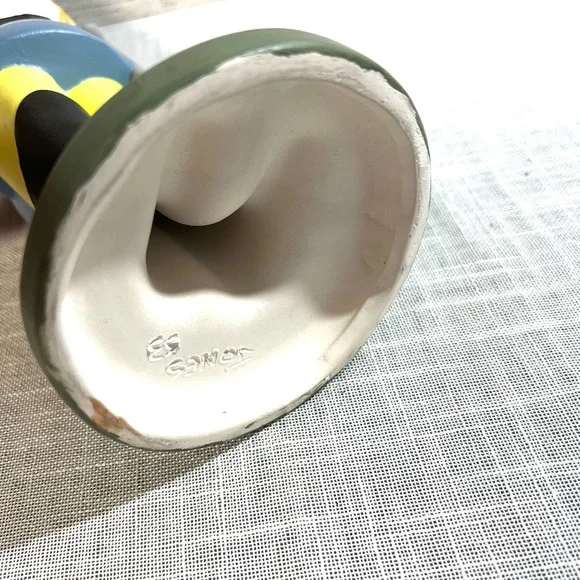 Vintage ceramic nutcracker statue holiday decor Christmas - Picture 3 of 3